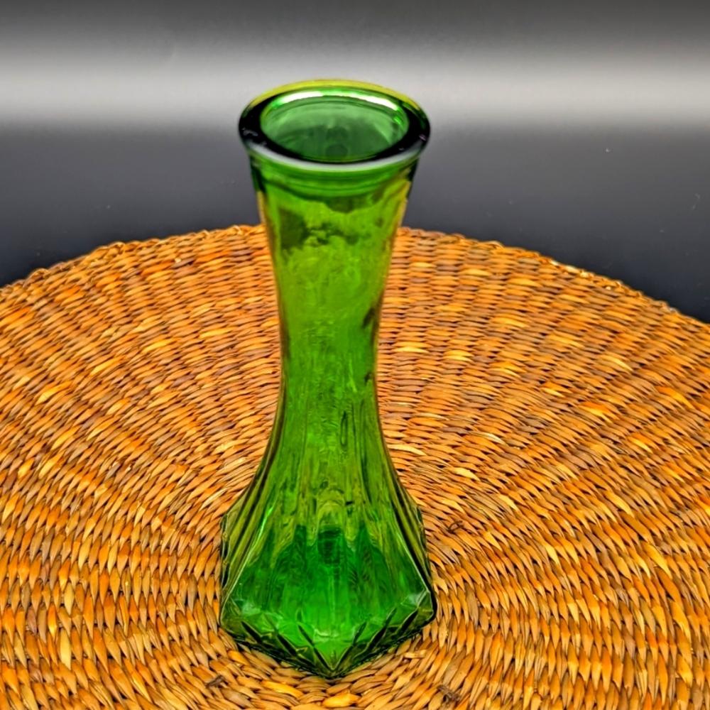 🦋BOGO Vintage (1980s) Hoosier Glass  4, 4063-C Bud Vase